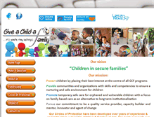 Tablet Screenshot of gcf.org.za