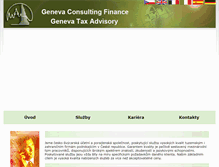 Tablet Screenshot of gcf.cz